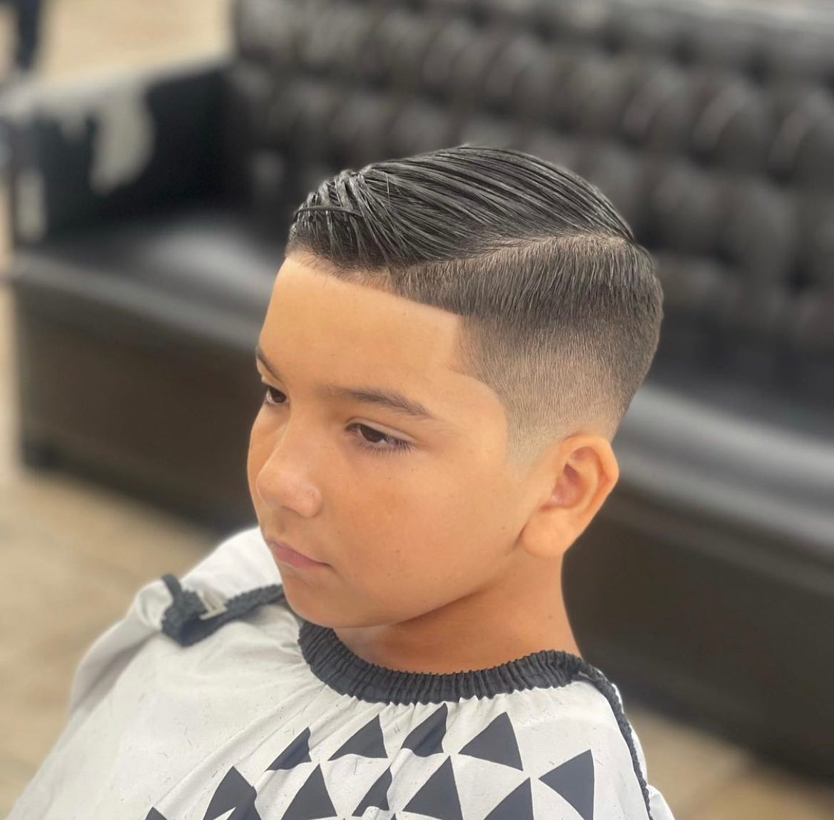 Back to school barbershop crew photo, 2022