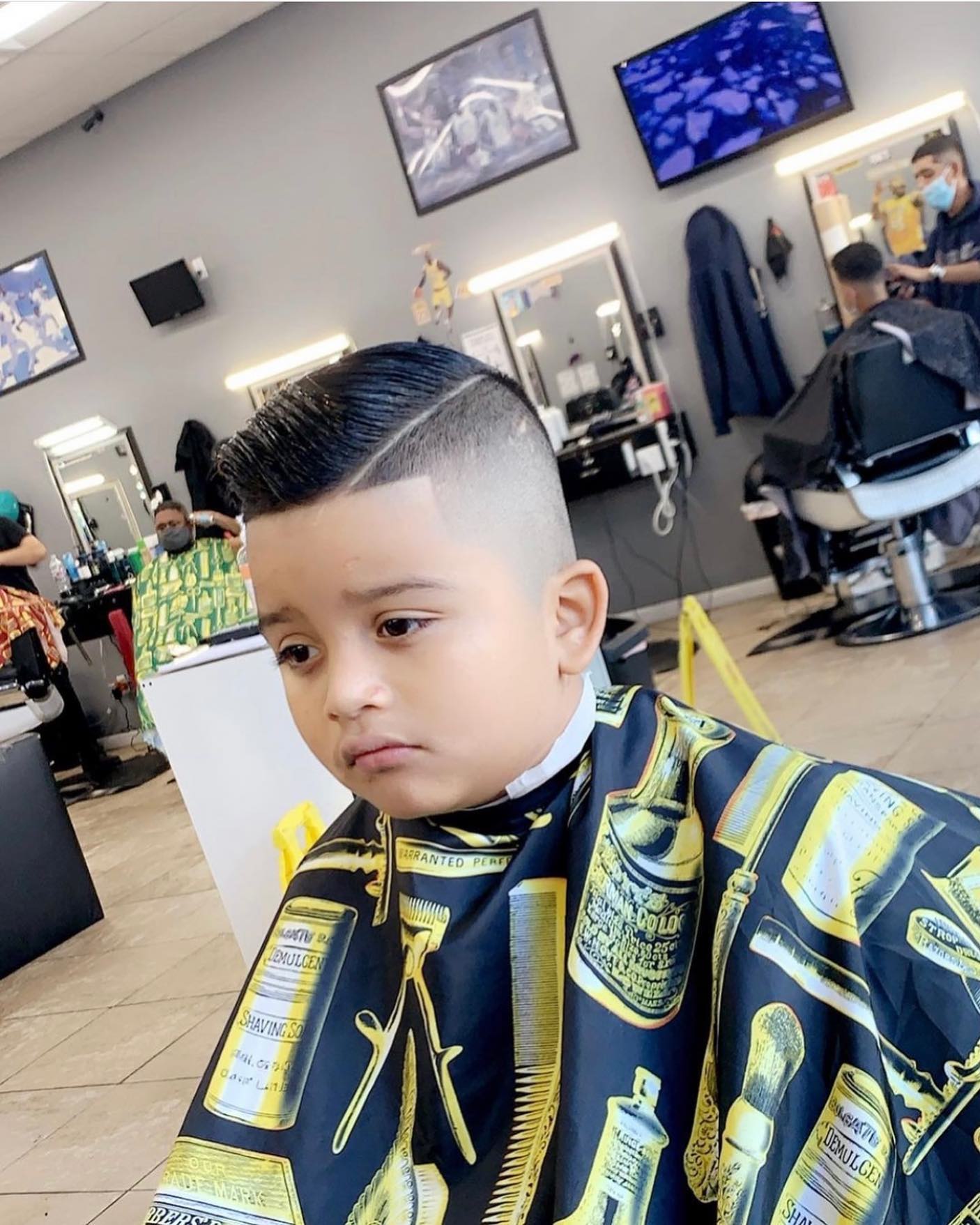 Barbershop crew photo, 2022